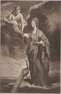 Mrs. Blake as Juno by John Dixon