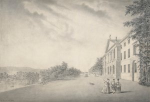 East View of West Wycombe House, Buckinghamshire