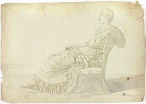 Ancient Statue of Agrippina by John Downman