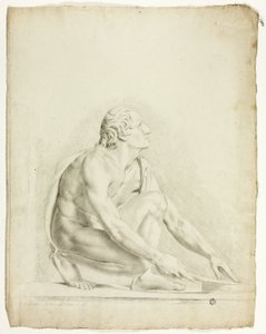 Ancient Statue: the Knifegrinder by John Downman