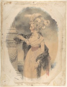 Elizabeth Ford, later Lady Colville of Culross, 1785 by John Downman