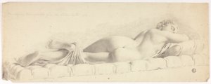 Ancient Statue of Sleeping Hermaphrodite