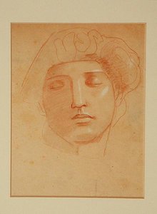 Head of a Celtic God by John Duncan