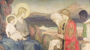 The Three Magi, 1915 by John Duncan