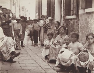Burano - Lace Workers by John Edward Alyosius Steggall