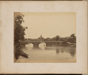 A Bridge at Srinagar over the Jhelum by John Edward Saché