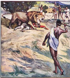 He Caught Me by the Shoulder and We Both Came to the Ground Together by John Edwin Noble