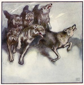 I even felt their very breath and heard their sniffing scent