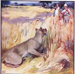 With a Deep Growl She Disappeared in the Rushes