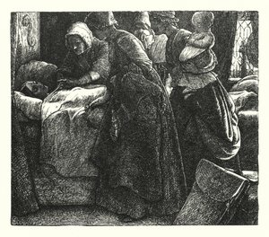 The Lord of Burleigh by John Everett (after) Millais