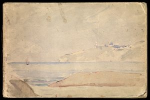 Seascape, sketchbook by John Everett