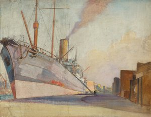The cable-laying ship 
