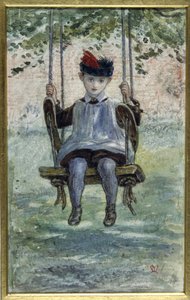 A Boy on a Swing