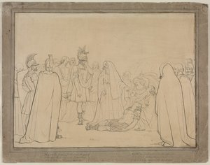 Aeneas Shown the Body of Pallas from Virgil