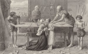 Christ in the house of his parents by John Everett Millais