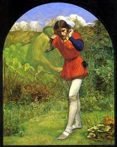 Ferdinand Bewitched by Ariel by John Everett Millais