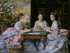 Hearts are Trumps by John Everett Millais