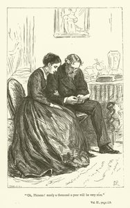Illustration for Phineas Finn by Anthony Trollope by John Everett Millais