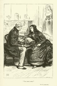 Illustration for Phineas Finn by Anthony Trollope by John Everett Millais