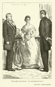 Illustration for Phineas Finn by Anthony Trollope by John Everett Millais