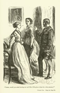 Illustration for Phineas Finn by Anthony Trollope