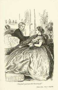 Illustration for Phineas Finn by Anthony Trollope by John Everett Millais