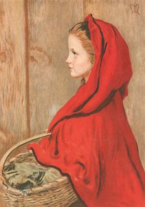 Little Red Riding Hood by John Everett Millais