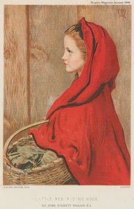 Little Red Riding Hood by John Everett Millais