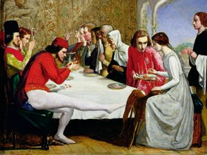 Lorenzo and Isabella, 1849 by John Everett Millais