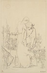 Lovers by a Rosebush, 1848