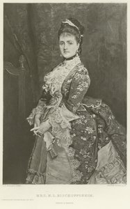 Mrs H L Bischoffsheim by John Everett Millais