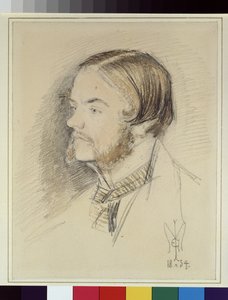 Portrait of Holman Hunt, 1854