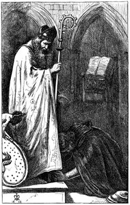 The Bishop and the Knight, 1862 by John Everett Millais