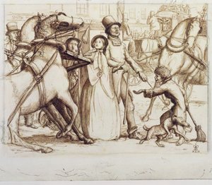 The Blind Man by John Everett Millais