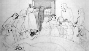 The Eve of the Deluge by John Everett Millais