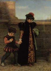 The Girlhood of St. Teresa by John Everett Millais