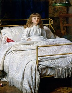 Waking by John Everett Millais