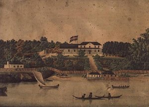 First Government House, Sydney, c.1807 by John Eyre