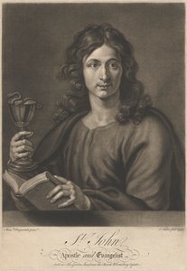 Saint John, Apostle and Evangelist by John Faber the younger