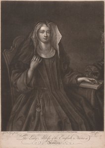The Lady Howard Abbess of the English Nuns at Antwerp by John Faber the younger