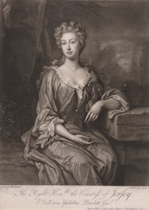 The Right Honorable the Countess of Jersey by John Faber the younger