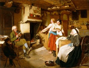 A Family in an Interior