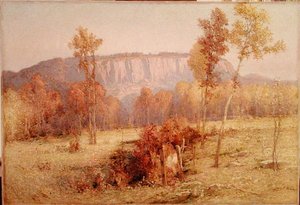East Rock, New Haven, c.1901 by John Ferguson Weir