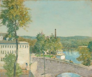 U.S. Thread Company Mills, Willimantic, Connecticut by John Ferguson Weir