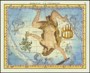 Hercules and The Crown by John Flamsteed