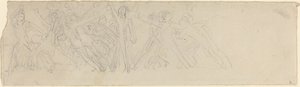 Antique Battle Scene by John Flaxman