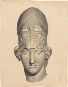 Antique Head with a Helmet by John Flaxman