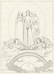 Faith, Hope and Charity by John Flaxman
