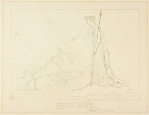 Juno Commanding the Sun to Set by John Flaxman