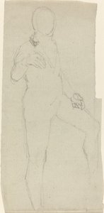 Male Figure in Contemporary Dress by John Flaxman